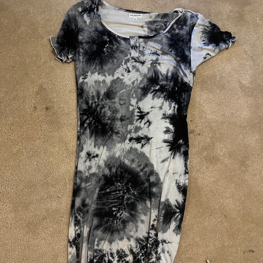 NWOT BOHO Tye Dye Dress Earthbound